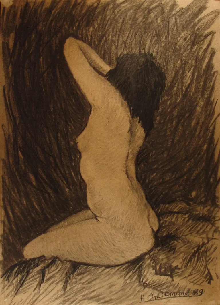 Mujer desperezándose