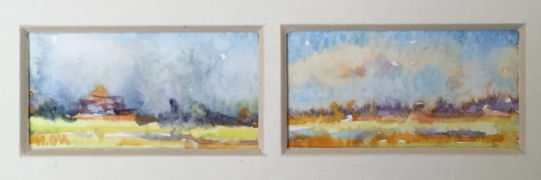 Paisaje rural a pleno sol (Norte y sur)