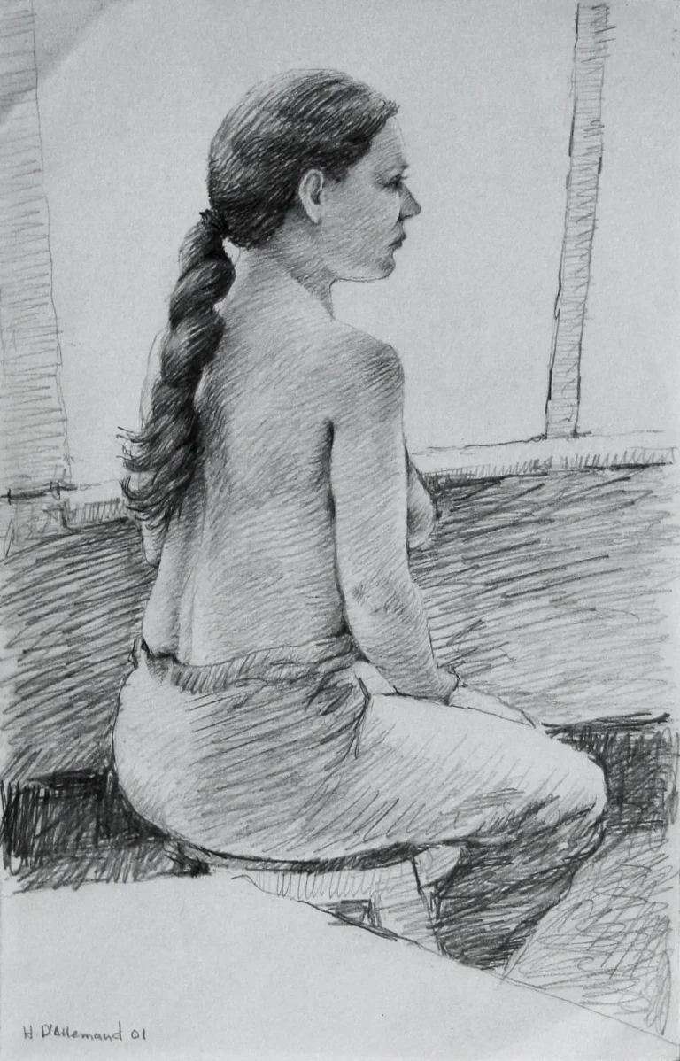 La muchacha de la trenza