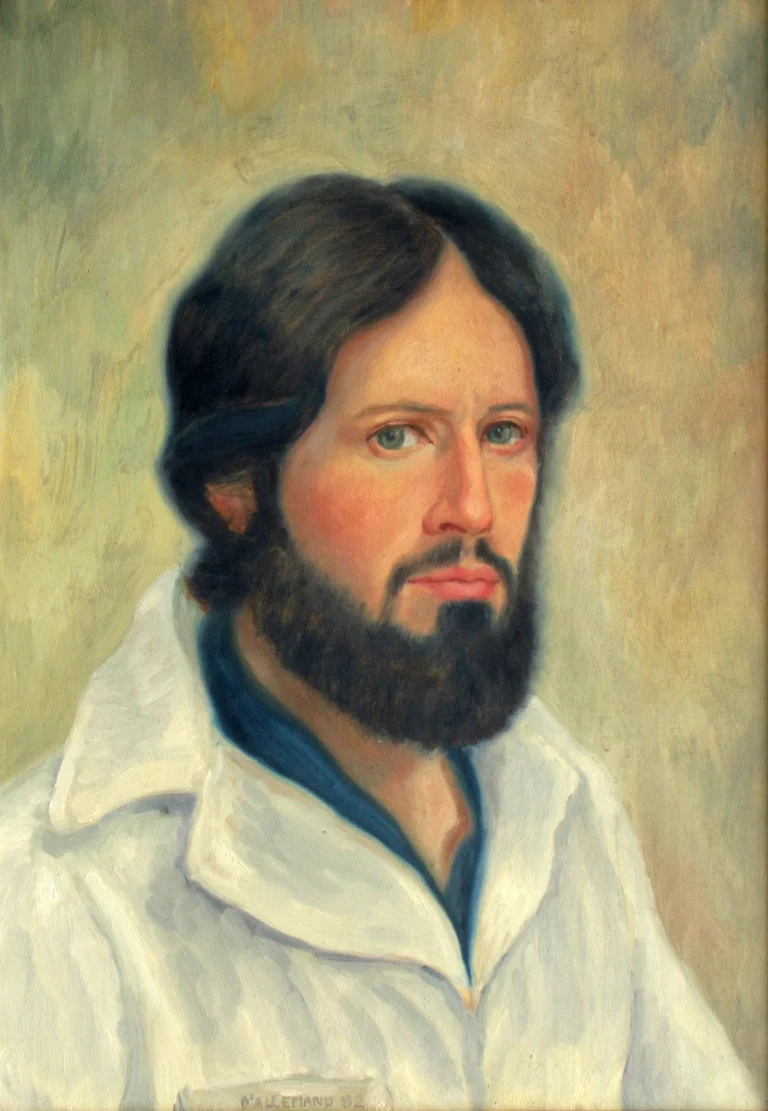 Autorretrato con barba