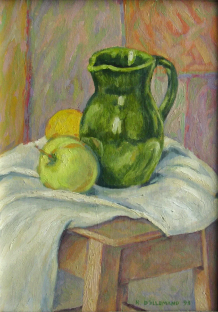 Olleta con manzanas