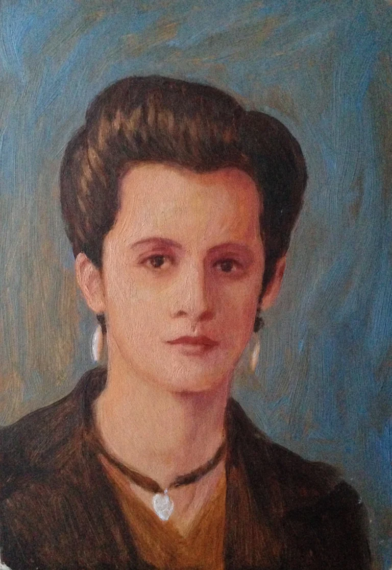 Yiya a los 20 años