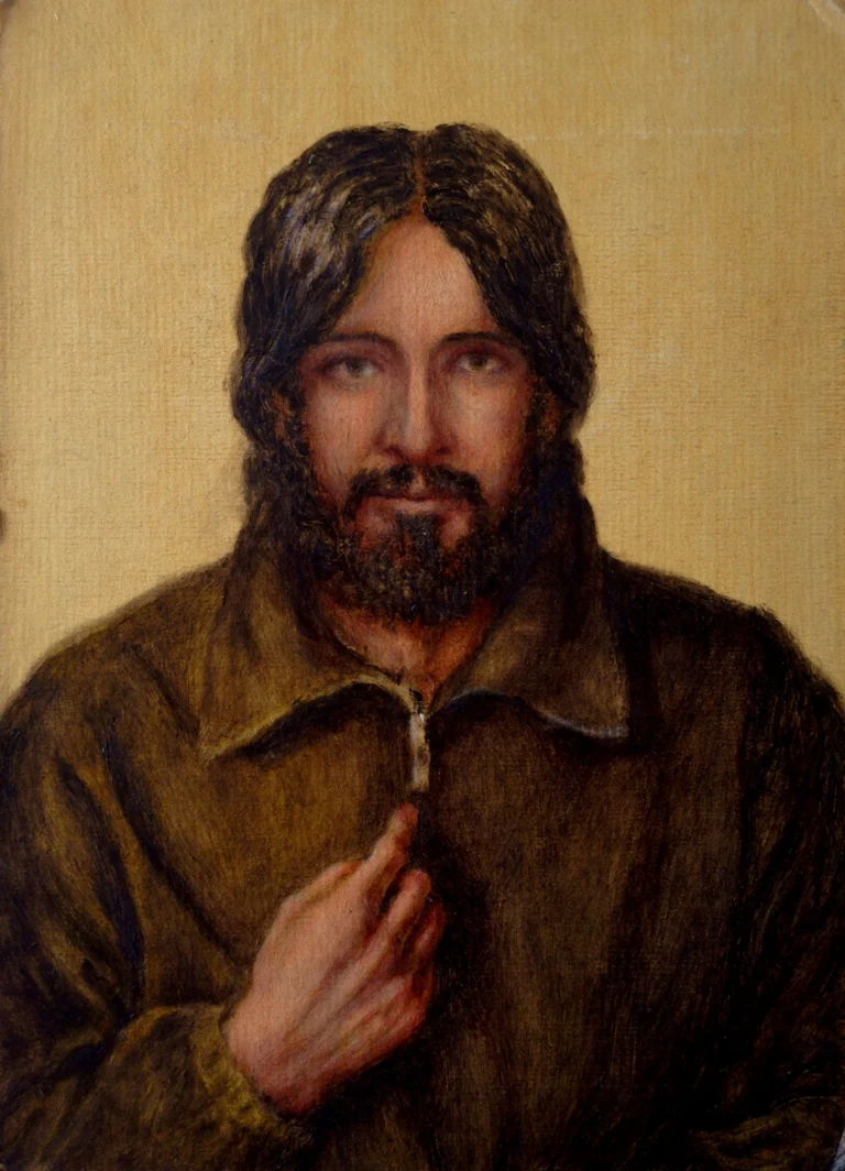 Autorretrato a lo Durero